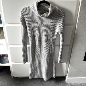 Grey sweater dress!
